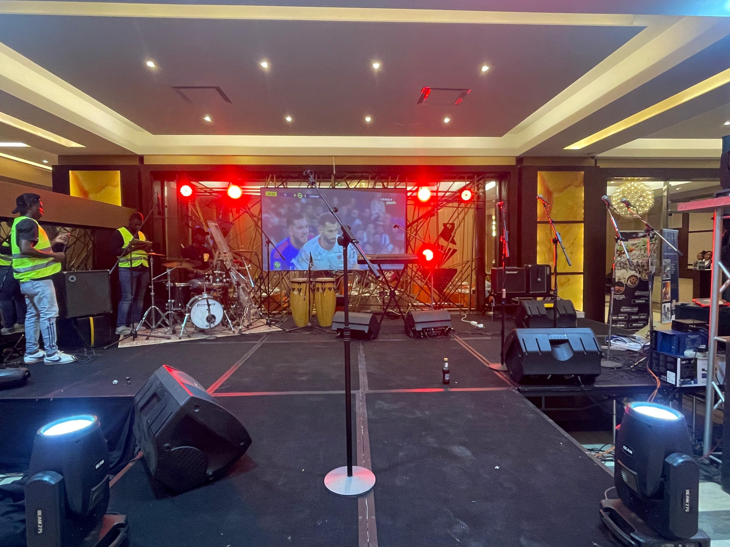 Dîner avec Petit Pays à l'hôtel Krystal Palace